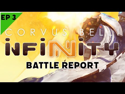 Morat Aggression Forces vs Nomads Infinity Battle Report Ep 3