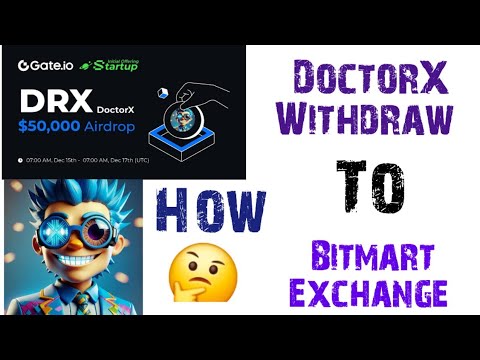 How to Withdrawal DoctorX on Gate.Io || TAP TO EARNS || Listing today’s