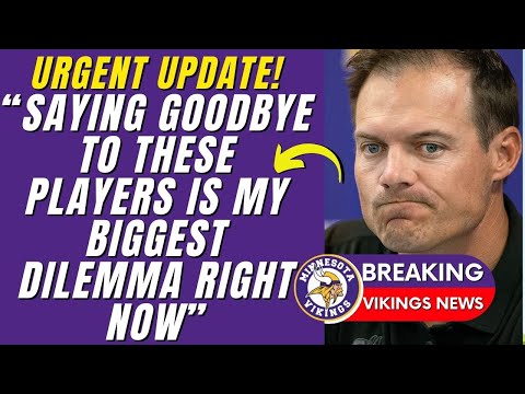 🚨🤯 HUGE LOSS! HOW WILL THE VIKINGS HANDLE THE DEPARTURE OF THESE PLAYERS? MINNESOTA VIKINGS NEWS