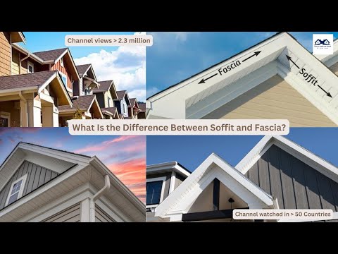 What Is the Difference Between Soffit and Fascia | What are Soffits and Fascias?