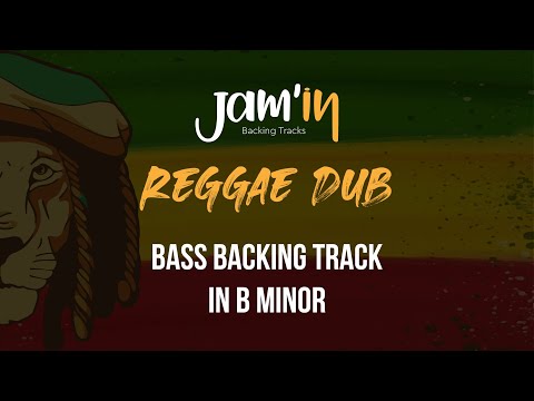 Reggae Dub Bass Backing Track in B Minor