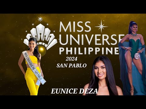 Eunice Deza Miss Universe Philippines San Pablo 2024 #missuniversephilippines2024 #missuniverse2024