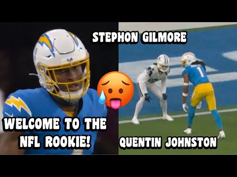 Quentin Johnston ‘LOCKED UP’ Vs Stephon Gilmore 🔥🔒 (WR vs CB) Cowboys vs Chargers 2023 highlights