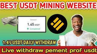 New Online Earning Site Mars-pet | Usdt earning site | Online income site instantly Binance Payment