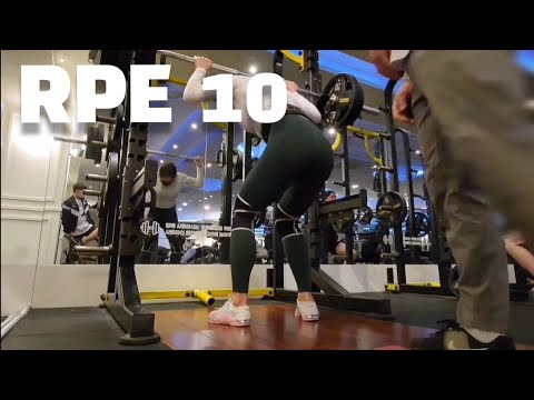 스쿼트 100kg 들기 | 여자 하체 운동 브이로그