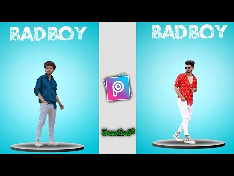 Bad boy photo Editing in picsArt || PicsArt photo tutorial in 2023 || trending photo Editing #badboy