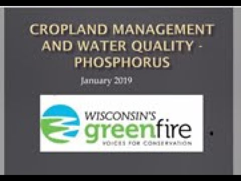 ECC Ag Ordinance Review Special Committee – Phosphorus Contamination 01.29.19