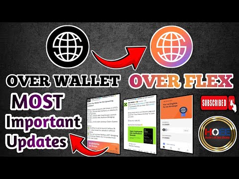 ✅ OVER WALLET TO OVER FLEX SETUP INFORMATION/OVER WALLET UPDATE/OVER PROTOCOL UPDATE/Free Airdrop