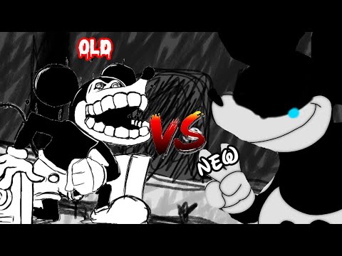 Friday Night Funkin' VS Mickey Mouse | Smile - OLD vs NEW