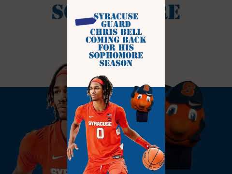 Benny Williams and Chris Bell Both Coming Back to Syracuse. Pod Coming tomorrow @SyracuseOrange