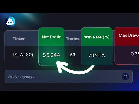 NEW AI Backtesting Tool Makes Trading Strategies 10x EASIER **LuxAlgo AI REVEAL**