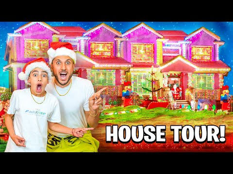 Our CHRISTMAS DECORATION House Tour! **INSANE**