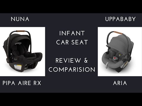 Nuna Pipa Aire RX vs Uppababy Aria: Infant Car Seat Features and Benefits Comparison