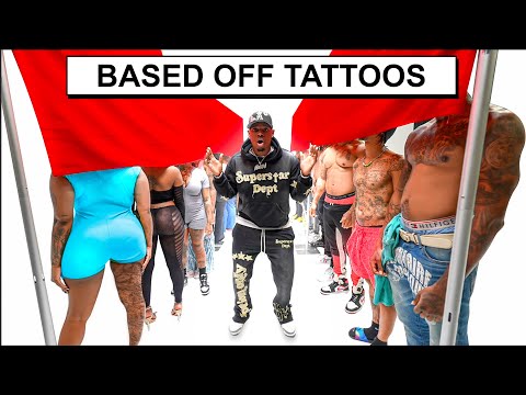 Blind Dating Based Off Tattoos!