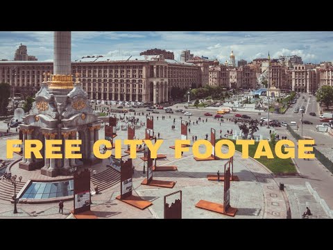 Downtown Stock Footage||  No Copyright Free Content|| Royalty Free Video|| Audio Video Hub