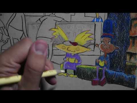 Drawing Hey Arnold Cel Replication| Agent00sonic