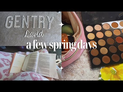 Spring Days // nursery update, bumpdate, making muffins, Good Friday