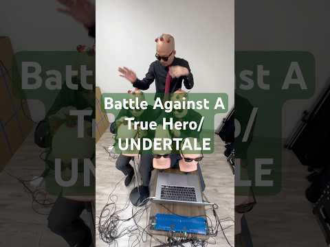 【Battle Against a True Hero/Undertale】This battle was tough...😎🙌 #undertale #tobyfox #本物のヒーローとの戦い