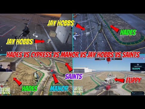 Jay Hobbs Goes CRAZY In Hydra Cargo Event (Heli-POV) | NoPixel 4.0 GTA RP