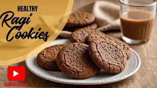 Eggless Ragi Biscuits Without Maida | Healthy Baking at Home