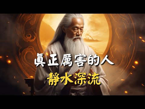 沉默的人都是什麼樣的？真正厲害的人，靜水深流 #禪能量