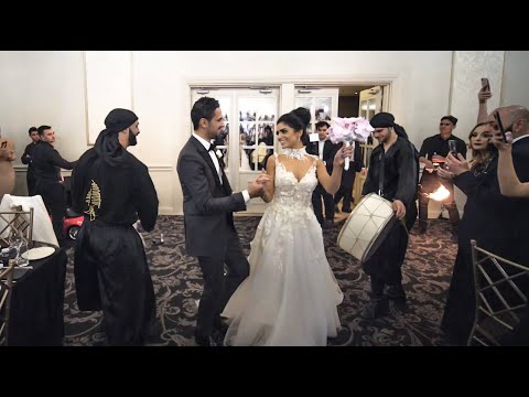 lebanese wedding entry with oud and drums!