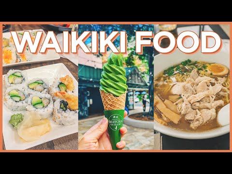 Must Try Restaurants and Cafes in Waikiki - Food Diaries 🍙 🍜 🍣