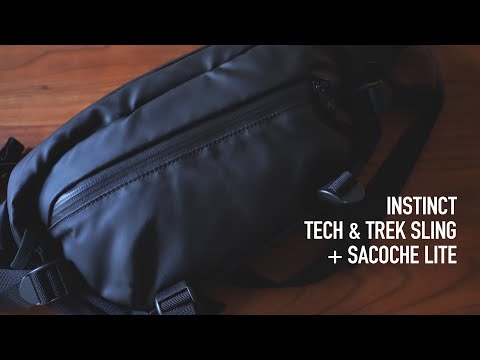 Instinct Tech & Trek Sling + Sacoche Lite - Compact Slings for Everyday Essentials