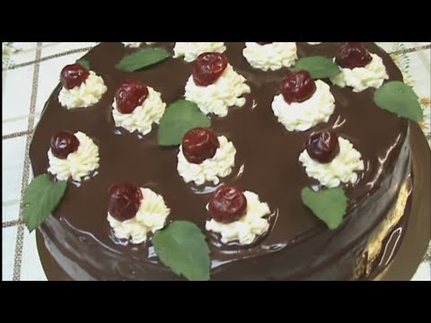 Cake "Drunk Cherry 🍒" (preparation and decoration