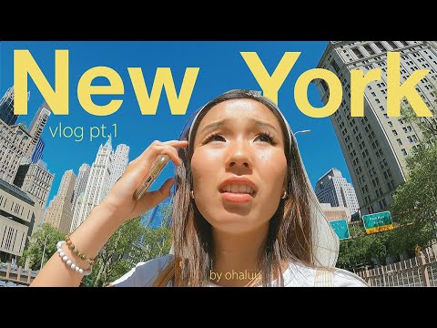 (eng sub) New York Vlog🗽 pt .1!! ニューヨークからお届けしま〜す🗽🇺🇸