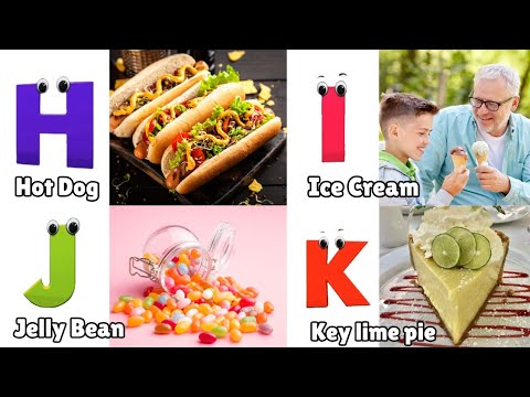 Food ABC Song for Toddler | Phonics for Kids | Alphabet Letters | Learn ABC