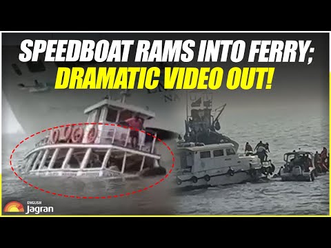 Mumbai Boat Accident | Ferry Capsizes Near Gateway of India; Chaotic Scenes Emerge; 13 Dead | WATCH