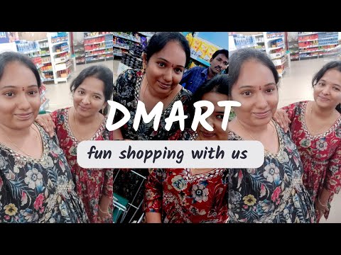 Dmart Fun Shopping || matho shopping mamulgaa undadhu👻😂 || #dmart #funnyvideo #youtubeshorts