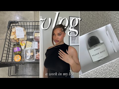 hosting girls night, vacay prep, botox appt, spring fragrance pick up, etc | WEEKLY VLOG