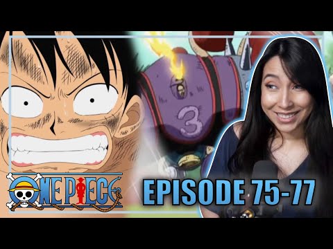 LUFFY VS Mr. 3 | ONE PIECE EPISODE 75-77 REACTION