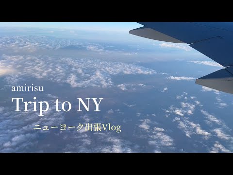 【Trip Vlog】出張でNYへ行ってきました！