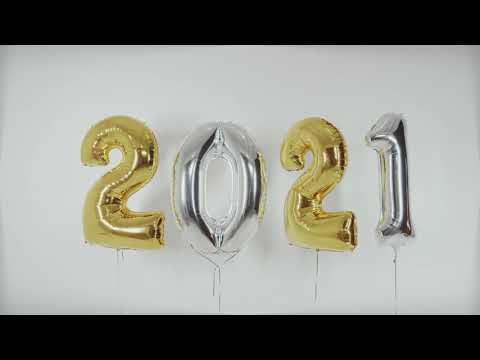 2021 Balloons | Copyright Free Video Footage