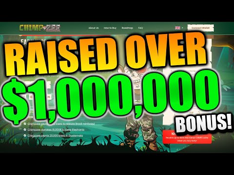 RAISED OVER $1,000,000 ALREADY!? Chimpzee BURNS 100 BILLION Tokens with Plans for More!