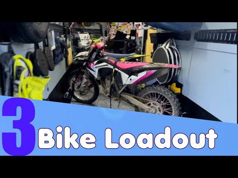 Moto Trailer Build: Episode 9 Three Bike Loadout