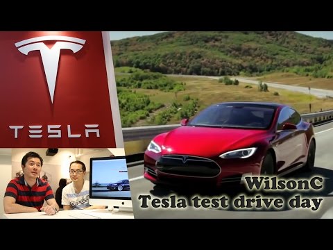 WilsonC - Tesla test drive day