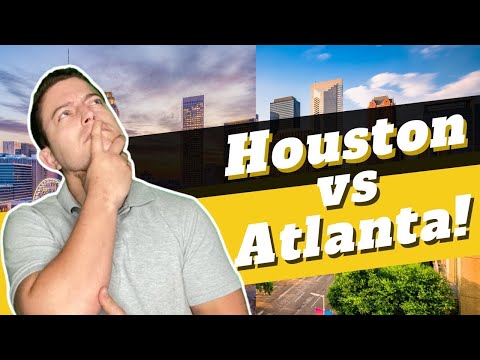 Living In Houston vs Living In Atlanta | Full Comparison!