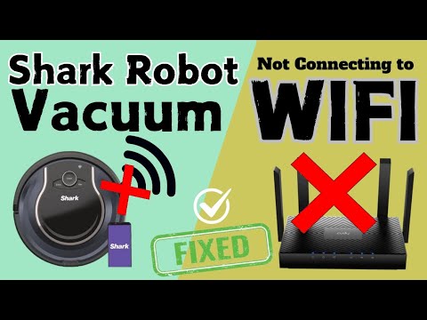 Shark Robot Vacuum Not Connecting To The WiFi (FIXED ✅) | How to connect shark cleaner to wifi |