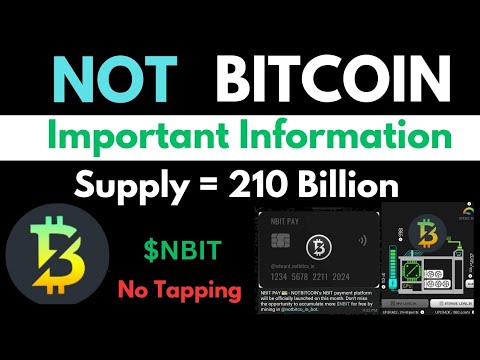 NotBitcoin Airdrop | New Updates | Launching Date | की पूरी जानकारी