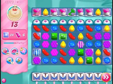 Candy Crush Saga Level 18173 - NO BOOSTERS | SKILLGAMING ✔️