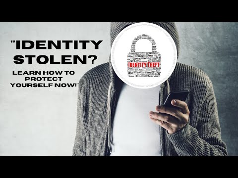 "IDENTITY STOLEN? Learn How to Protect Yourself Now!"  #identitytheft  #scamalert