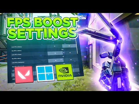 The Best Valorant FPS Boost to Increase FPS in Episode 9! ✅🔧 | Valorant Low End PC Fps Boost 2024!