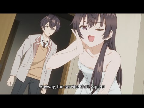 Yuki Suou fan service shot - Alya Sometimes Hides Her Feelings in Russian Funny Moment