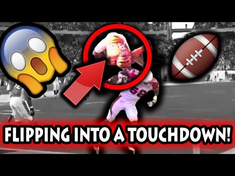 Best Flipping Touchdowns in Football History (NFL)