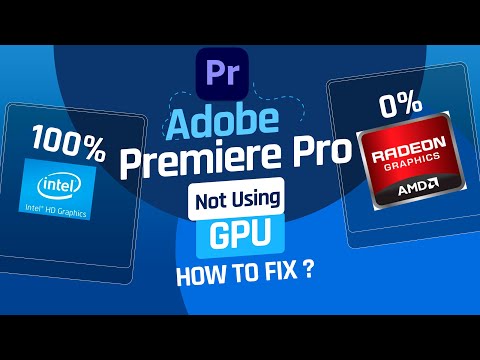 Premiere Pro Not Using Graphics Card ✅for Rendering SOLUTION