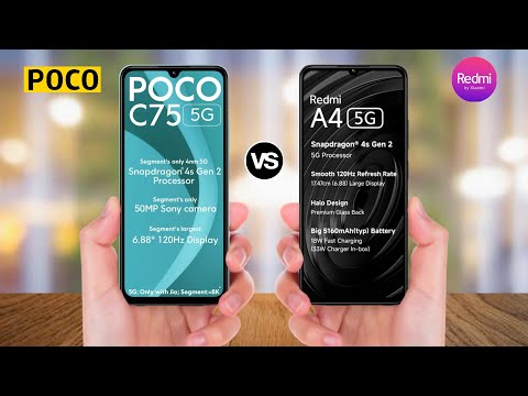 POCO C75 5G vs Redmi A4 5G